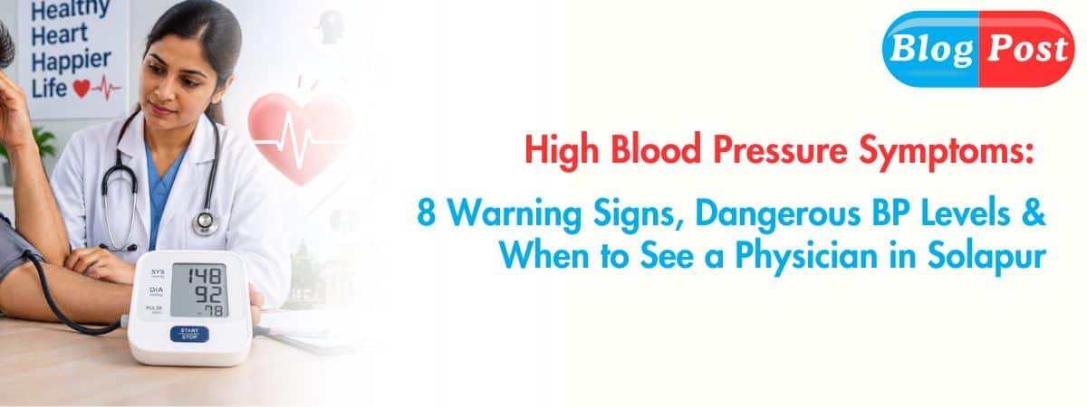 High blood pressure symptoms explained by a physician in Solapur